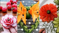 ایده های زیبا برای تزئین سالاد میوه ویژه شب یلدا