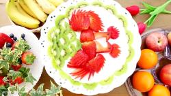 ایده برای تزئین توت فرنگی برای شب یلدا