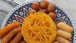 طرز تهیه و پخت زولبیا و بامیه مخصوص ماه رمضان