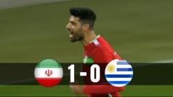 خلاصه بازی فوتبال ایران 1 - 0 اروگوئه | دوستانه ملی