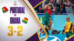 خلاصه بازی فوتبال پرتغال 3 - 2 غنا | جام جهانی 2022