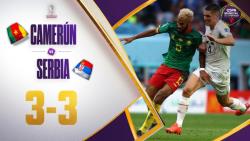 خلاصه بازی فوتبال کامرون 3 - 3 صربستان | جام جهانی 2022
