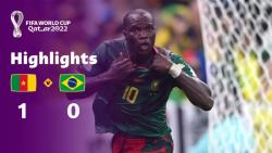 خلاصه بازی فوتبال کامرون 1 - 0 برزیل | جام جهانی 2022