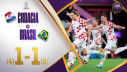 خلاصه بازی فوتبال کرواسی (4) 1 - 1 (2) برزیل | جام جهانی 2022