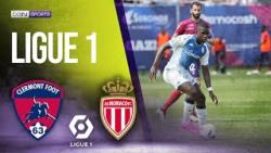 خلاصه بازی فوتبال کلرمون 2 - 4 موناکو | لیگ فرانسه