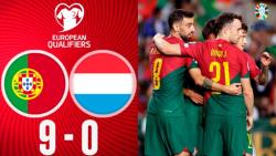 خلاصه بازی فوتبال پرتغال 9 - 0 لوکزامبورگ | مقدماتی یورو 2024