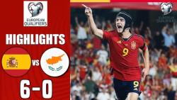 خلاصه بازی فوتبال اسپانیا 6 - 0 قبرس
