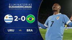 خلاصه بازی فوتبال اروگوئه 2 - 0 برزیل | مقدماتی جام جهانی
