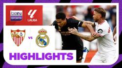 خلاصه بازی فوتبال سویا 1 - 1 رئال مادرید | لالیگا