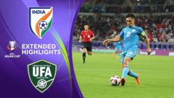 خلاصه بازی فوتبال هند 0 - 3 ازبکستان | جام ملت های آسیا