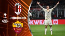 خلاصه بازی فوتبال میلان 0 - 1 رم | لیگ اروپا