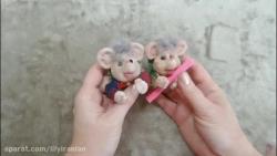 آموزش ساخت عروسک موش - شماره 2