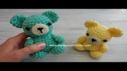 آموزش بافت خرس کوچولوی - قسمت سوم
