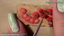 گوجه فرنگی مینیاتوری با خمیر پلیمری