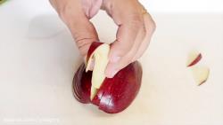 آموزش تزئین خلاقانه سیب